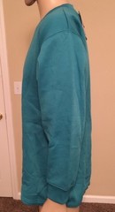Vintage NWT Southern Expressions Teal Crewneck Sweatshirt 2XL 88/12 Soft Blank
