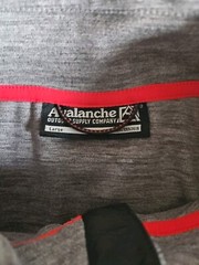 Avalanche Mens 1/4 Zip Microfiber Pullover Sweatshirt Mock Turtleneck Size Large