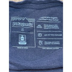 Patagonia Mens T Shirt Sm Regenerative Organic Cotton Gray Gorpcore Sustainable