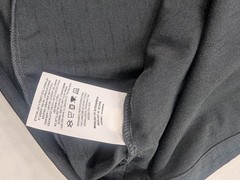 Nike Yoga Jacket Men Medium Gray Dri-Fit Full Zip Training Hoodie Stretch