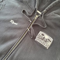 Sport-Tek Mens Underwood Family Farms Full Zip Hoodie Black Ryan Large F282