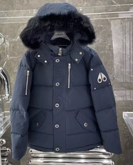 Outdoor Men Classic Moose Knuckles Warm Scissors Hooded Down Jacket Hot—**