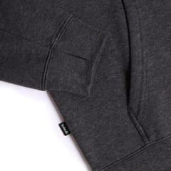 Humboldt Clothing Big Treelogo Embroidered Hoodie Charcoal White Forest Heavywei