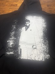 Scarface Full Zip Front And Back Logo Embroidered Front Logo Size Xl