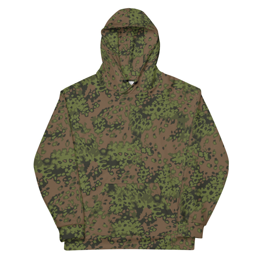 German WWII Eichenlaub Oak Leaf Spring Camouflage Unisex Hoodie