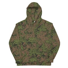 German WWII Eichenlaub Oak Leaf Spring Camouflage Unisex Hoodie