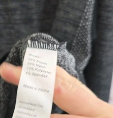 Huckberry Proof Hoodie Mens Large Gray Knit Pullover Sweatshirt Rayon Tech