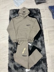 Fear Of God Essentials Dark Oatmeal 2 Piece Set FW22 In Large