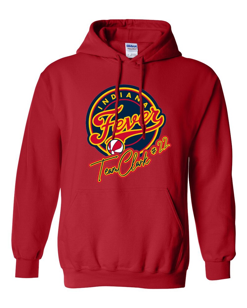 Team Clark – 22 – Indiana Fever – Top Seller – Unisex – Hoodie Sweatshirt