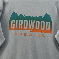 Farm Fresh Girdwood Brewing Sweatshirt Men Small Grey Organic Cotton Sustainable