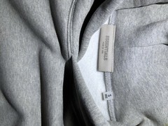 Fear of God Essentials Hoodie Dark Oatmeal Gray Size Medium AUTHENTIC