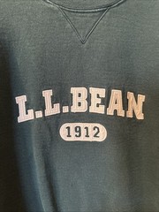 VINTAGE L.L.BEAN, Sz XXL, Forest Green , Fall, Winter, Casual Crew Sweater