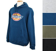 Dickies Men’s Pullover Hoodie Fleece Sweatshirt Relaxed Fit Graphic Logo Shirt