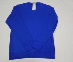 ADIDAS MENS ESSENTIALS FRENCH TERRY BIG LOGO SWEATSHIRT ROYAL BLUE HE1840