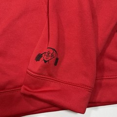 Powerhouse Gym Official Graphic Hoodie Sweatshirt 100% Polyester Red NWT Mens M