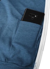 Men’s Zip Up Hoodie Lightweight Long Sleeve Basic Slim Fit Cotton SweatShirt