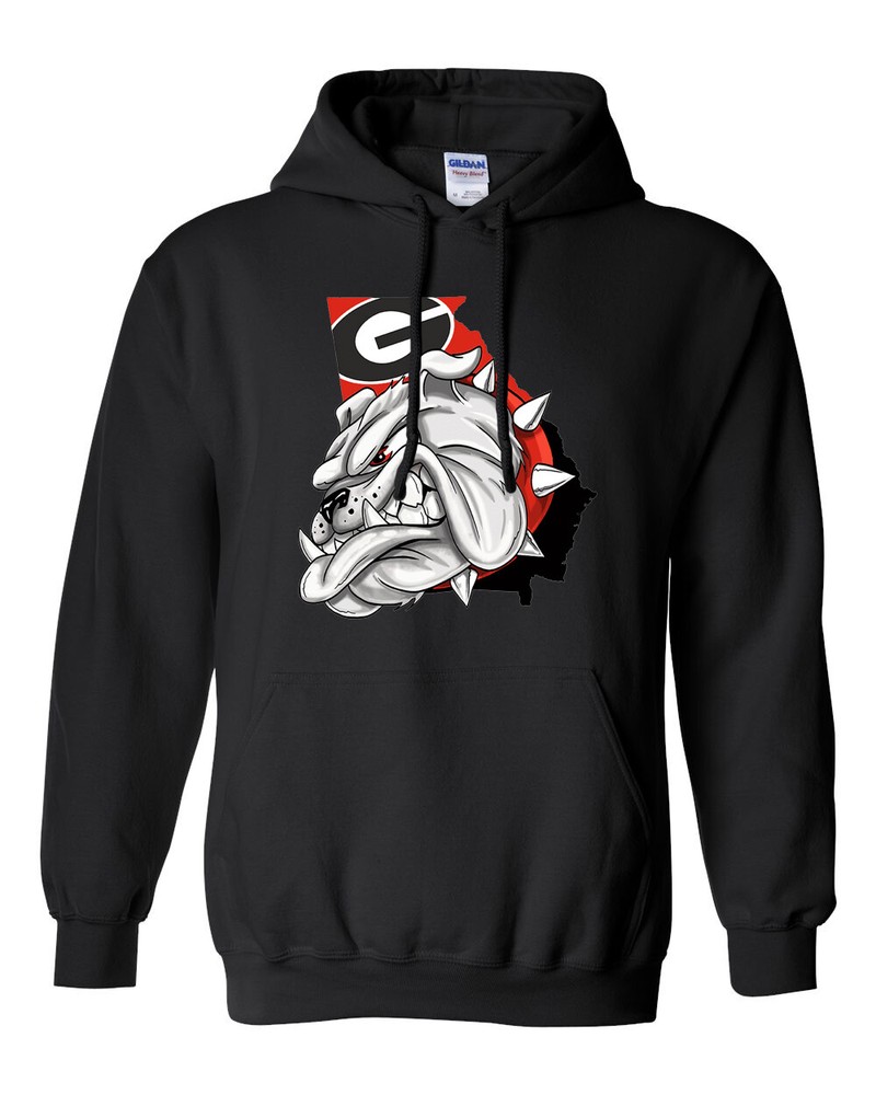 Georgia Bulldogs – College Football – Top Dogs – Top Seller – Hoodie