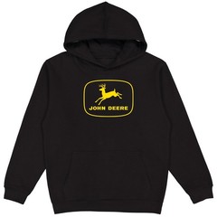 LP87244 – John Deere Men’s Black Moline Vintage TM PO Fleece Hood XL