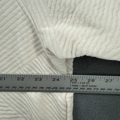 Goodfellow Sweatshirt Mens XL Ivory Snap Closure Textured Outdoor Pullover