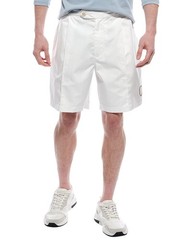 BRUNELLO CUCINELLI MEN’S WHITE PLEATED TAILORED SHORTS MSRP $1280