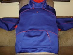Nike TECH Project FROG HQ0465-539 Deep Blue Red Pullover Hoodie Jacket Men’s XL