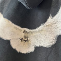 Yeezy Gap Engineered By Balenciaga Dove Hoodie Washed Black 472996-00
