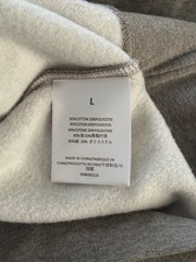 Essentials Fear of God Hoodie Dark Oatmeal Gray Mens M L New with Tags