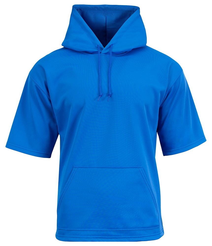 A4 Sprint Short Sleeve Fleece Hoodie Mens N4281