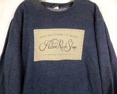 Active Ride Shop-Mens Pullover Sweatshirt-XL Extra Large-Blue-Long Sleeve-Casual