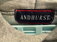 NAVY Hooded Sweatshirt Gray 1X-2X See Description No Hood Cord Free Shipping