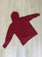 Fabletics Courtside Pullover Hoodie Red XL Logo Hooded Drawstring