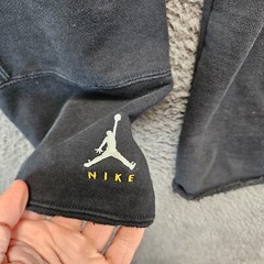 Nike Air Jordan Jumpman Sweatshirt Mens Medium Black Crewneck Pullover