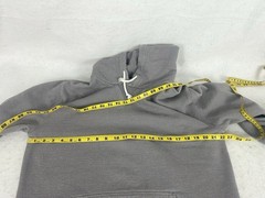 Quicksilver Mens Basic Essentials Gray Pullover Long Sleeve Hoodie Size L