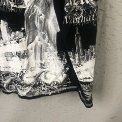 New York New York Hoodie Teens XL Black Full Zip Statue Liberty Graphic USA Y2K