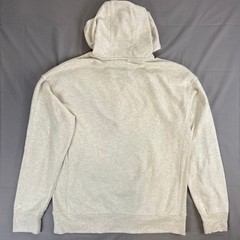 All In Motion Men’s Medium Light Gray Heather Hooded Pullover Sweatshirt Hoodie