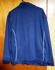 Vintage Y2K Reebok Men’s Blue Full Zip Fleece Jacket w/ Pockets XL Regular Fit