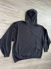 Hook-Ups Red Eyes Anime Black Hoodie Mens (2XL) Streetwear Skate Jeremy Klein