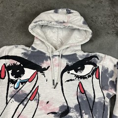 China Town Market Hoodie Mens Small Multicolored Art Pullover Pocket