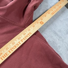 Katahdin Iron Works Hoodie Mens XL Red Sherpa Lined Full Zip Fleece LL Bean