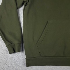 Puma Sweater Mens Large Green Casual Pullover Hoodie Sweatshirt *