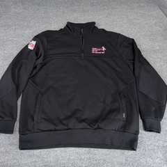 5.11 Tactical Job Shirt Men 2XL Black 1/4 Zip Sweatshirt Jacket Work Fleece