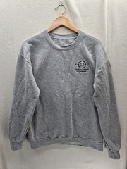 Men’s gray long sleeve Crew Neck sweatshirt “THE ROYAL BLOODLINE Dynasty” Size-L