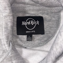Hard Rock Cafe Las Vegas Pullover Hoodie Size Large Gray NEW!