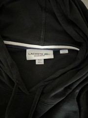 2 Lacoste Shirt Mens Size L Hoodie Lightweight Sweatshirt Pullover Casual