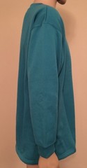 Vintage NWT Southern Expressions Teal Crewneck Sweatshirt 2XL 88/12 Soft Blank