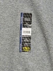 NWT Athletic Works Mens 3XL (54-56) Fleece Crewneck Sweatshirt Gray