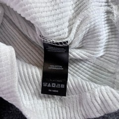 Kenneth Cole Hooded Henley Mens Medium White Ribbed Cotton NWT KH9KTWHT Thermal