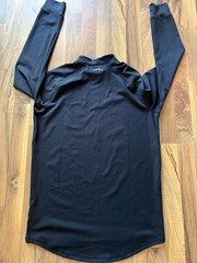 DOPE Men’s Black Long Sleeve Graphic Tee with White Logo Size S