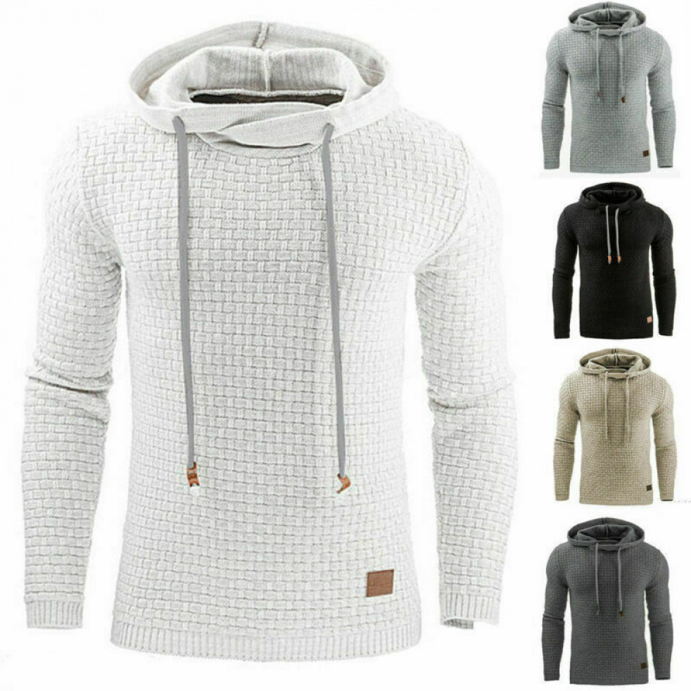 Men’s Premium Athletic Soft Sherpa Lined Fleece UP Hoodie Coat Sweater Pullover.