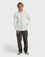 Billabong All Day full zip Men’s Hoodie Light Gray Heather Sz. Extra Large NWT
